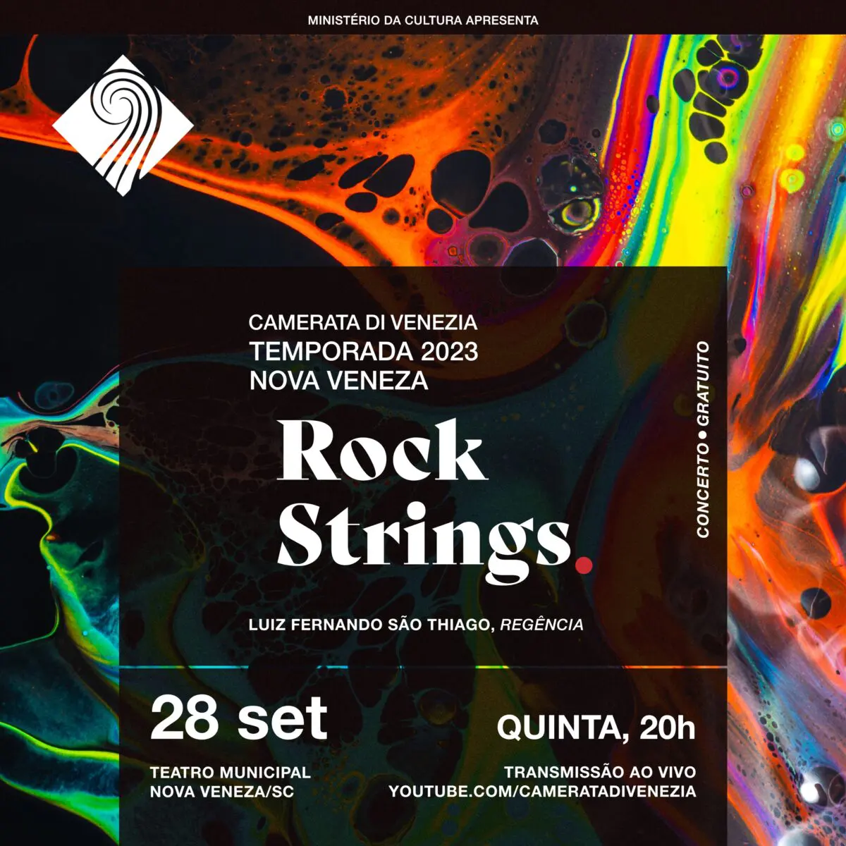 Rock Strings!! A nova série de concertos da Camerata di Venezia com entrada gratuita