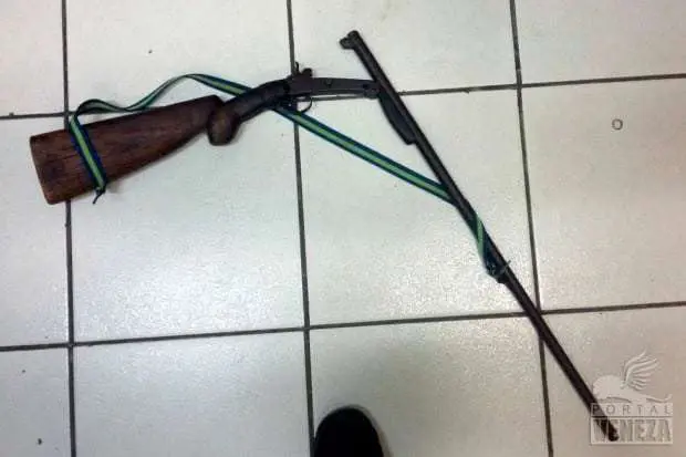 Arma utilizada no crime