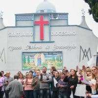 Romaria reúne mais de 60 mil fiéis em Caravaggio
