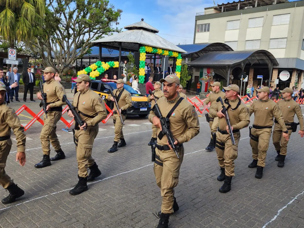 7 de Setembro: confira fotos do desfile em Nova Veneza