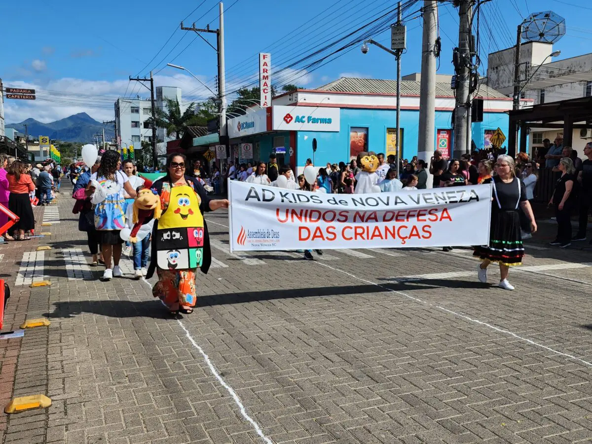 7 de Setembro: confira fotos do desfile em Nova Veneza