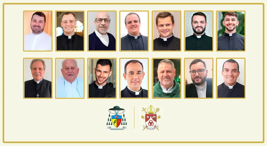 Bispo anuncia criação de nova paróquia e nomeações no clero