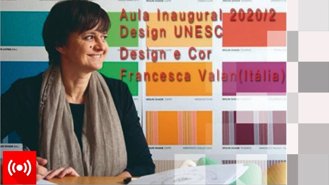 Webinar internacional com Francesca Valan - Design Unesc