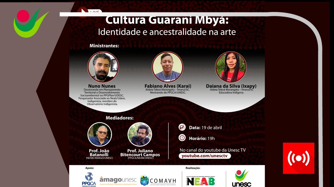 Debate sobre a cultura de povos indígenas-Unesc TV