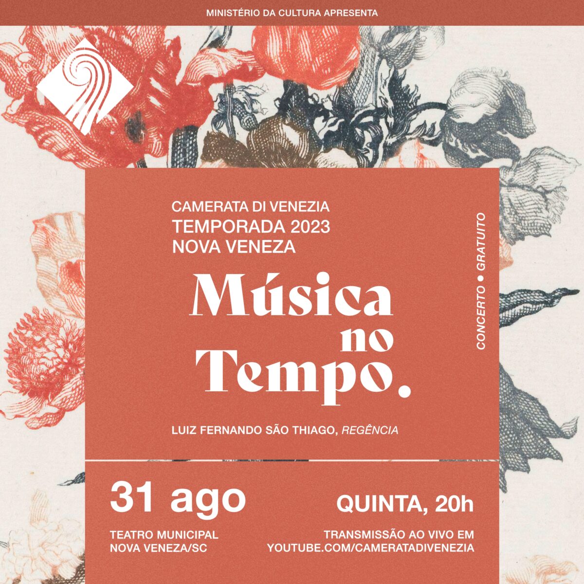 Camerata di Venezia apresenta concertos com novo repertório em NovaVeneza e Içara com entrada gratuita 10 Camerata di Venezia apresenta concertos com novo repertório em NovaVeneza e Içara com entrada gratuita