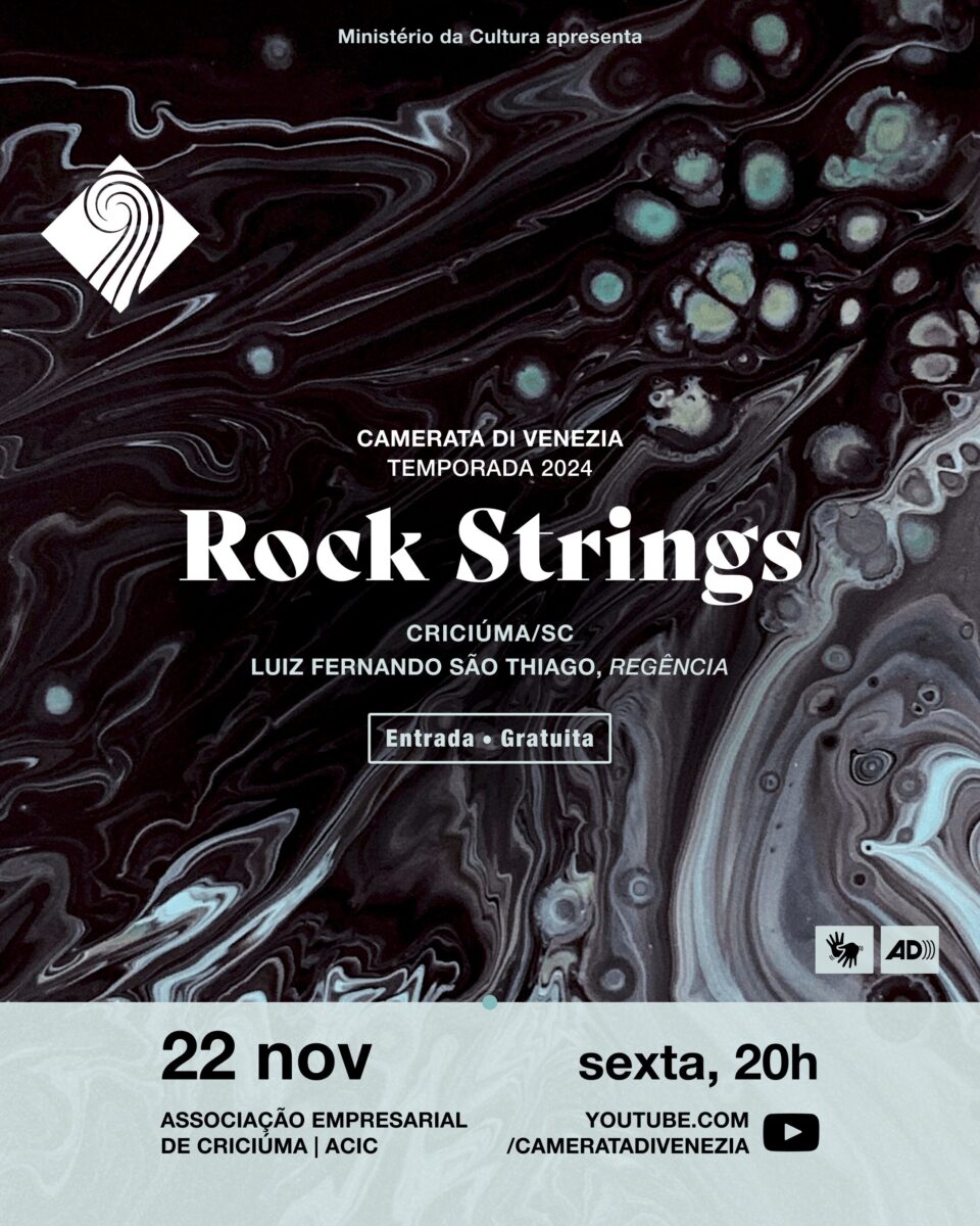 Camerata di Venezia Apresenta o Concerto "Rock Strings" em Criciúma com entrada gratuita 2 Camerata di Venezia Apresenta o Concerto "Rock Strings" em Criciúma com entrada gratuita