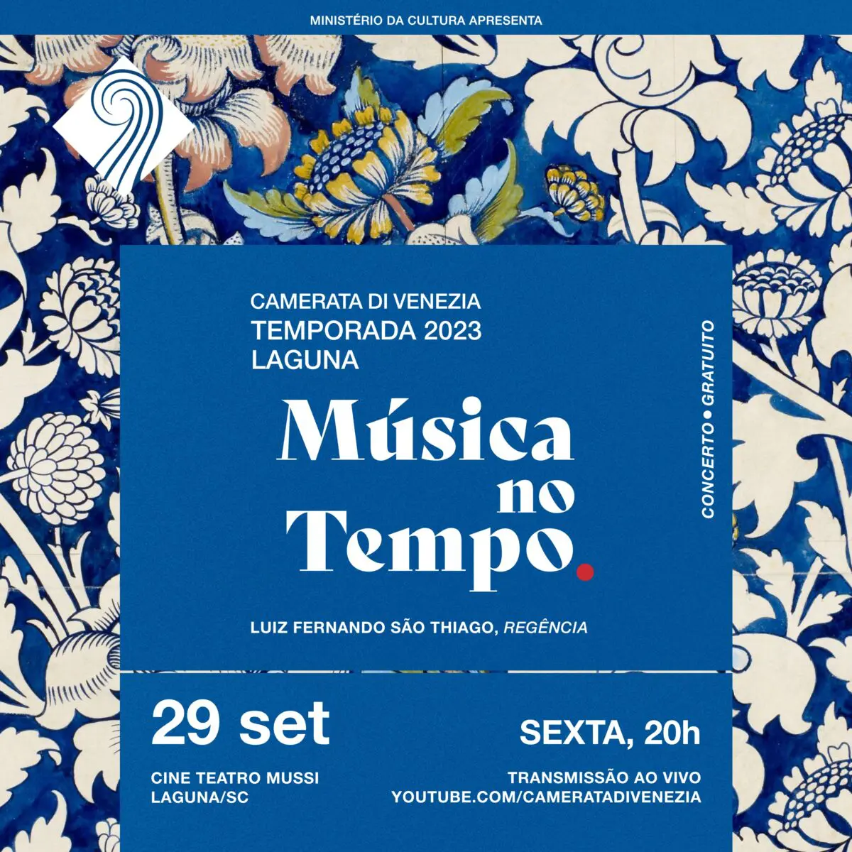 Camerata di Venezia apresenta concerto Música no Tempo em Laguna com entrada gratuita