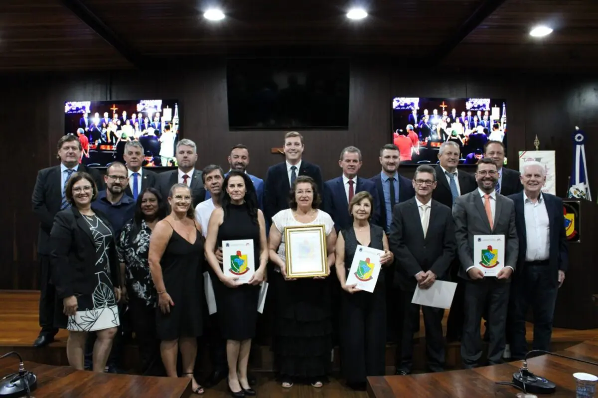 Sessão solene celebra os 20 anos da Associação "Circolo Vicentino di Nova Veneza e Regione"