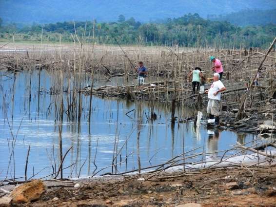 Nível da Barragem do Rio São Bento, está abaixo do normal, mas ainda não preocupa 1 Nível da Barragem do Rio São Bento, está abaixo do normal, mas ainda não preocupa