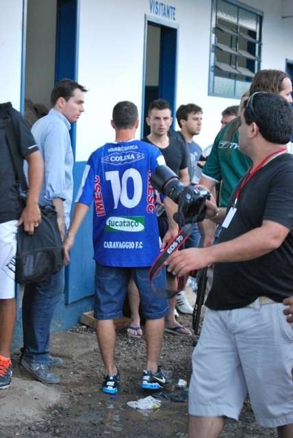 DSC_0352 Confusão e arbitragem escoltada no Caravaggio