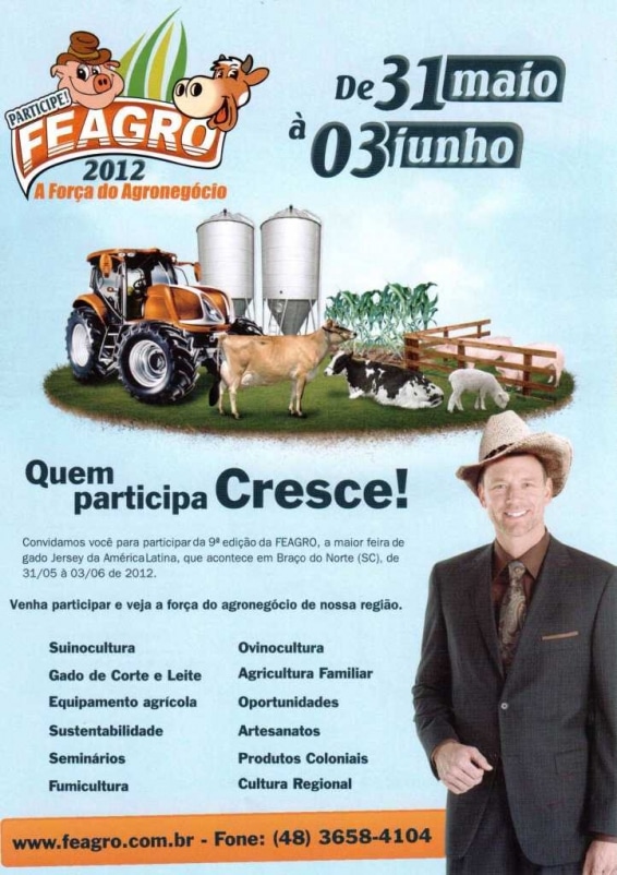Maior feira de gado Jersey da América Latina começa nesta quinta-feira