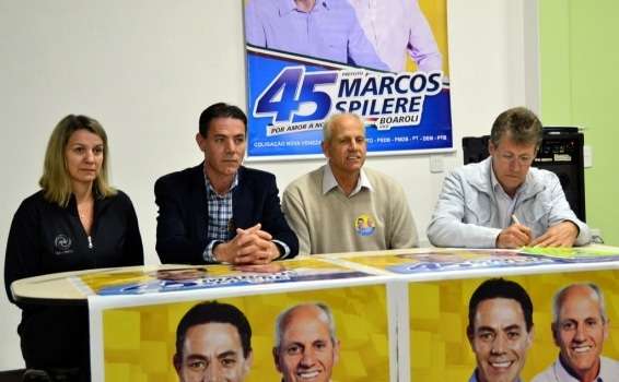 Marcos Spilere e Boaroli promovem reunião nas comunidades sobre Plano de Governo