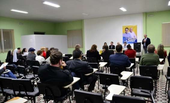 Marcos Spilere e Boaroli promovem reunião nas comunidades sobre Plano de Governo