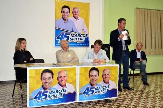 Marcos Spilere e Boaroli promovem reunião nas comunidades sobre Plano de Governo