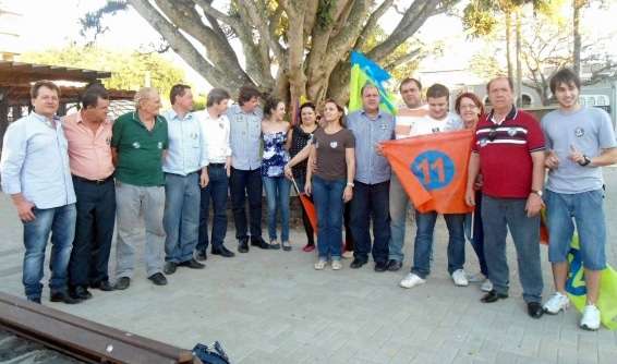 Deputados estaduais do PP e PSD visitam Nova Veneza 1 Deputados estaduais do PP e PSD visitam Nova Veneza