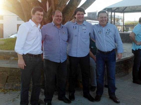 Deputados estaduais do PP e PSD visitam Nova Veneza