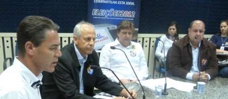 Marcos Spilere apresenta algumas de suas propostas do Plano de Governo na rádio Eldorado 1 Marcos Spilere apresenta algumas de suas propostas do Plano de Governo na rádio Eldorado