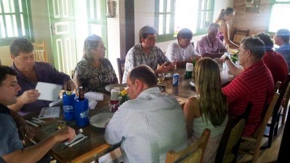 Evandro Gava e Zé Spilere reúnem vereadores eleitos