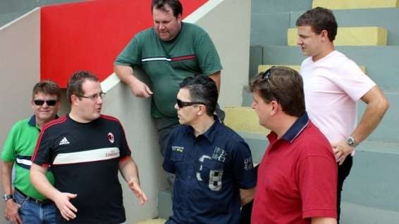 Técnico da seleção brasileira visita Evandro Gava e Zé Spilere 1 Técnico da seleção brasileira visita Evandro Gava e Zé Spilere