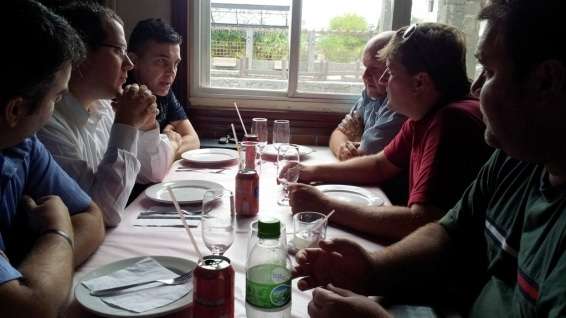 Técnico da seleção brasileira visita Evandro Gava e Zé Spilere 3 Técnico da seleção brasileira visita Evandro Gava e Zé Spilere