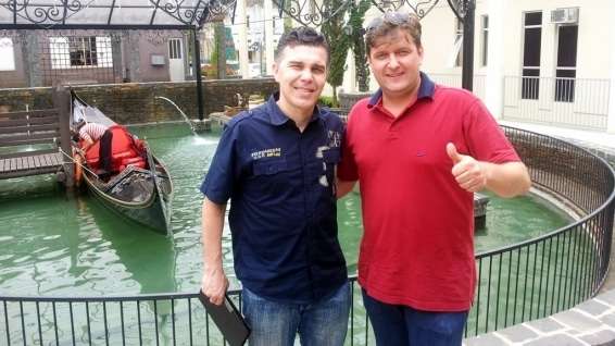 Técnico da seleção brasileira visita Evandro Gava e Zé Spilere 5 Técnico da seleção brasileira visita Evandro Gava e Zé Spilere