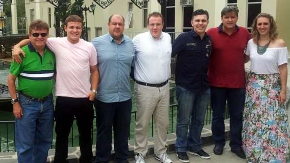 Técnico da seleção brasileira visita Evandro Gava e Zé Spilere 6 Técnico da seleção brasileira visita Evandro Gava e Zé Spilere