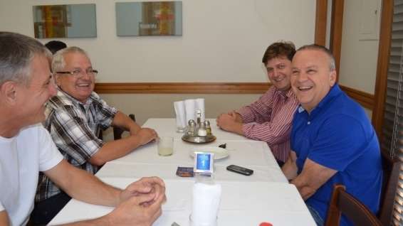 Evandro Gava presta apoio a Márcio Búrigo