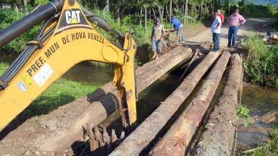 Trânsito interrompido entre São Bento Alto e Linha Gava