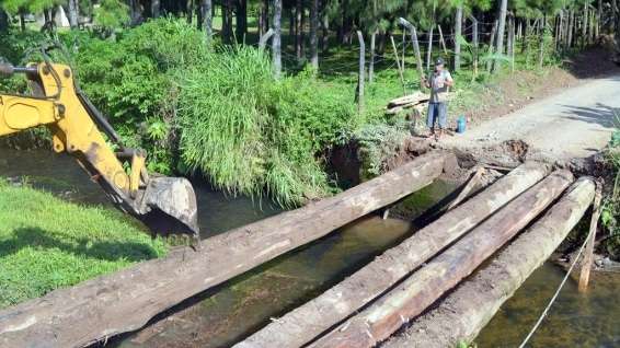 Trânsito interrompido entre São Bento Alto e Linha Gava