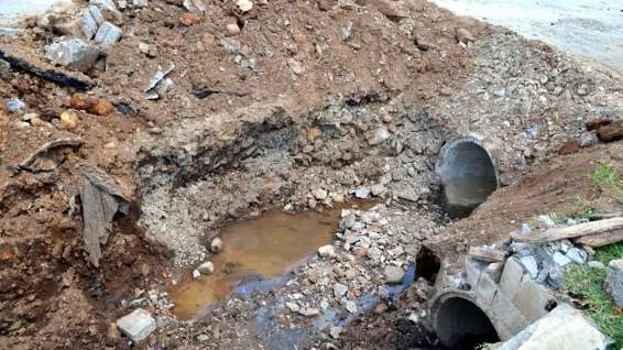 Em Caravaggio trecho precisará ser dinamitado para receber drenagem