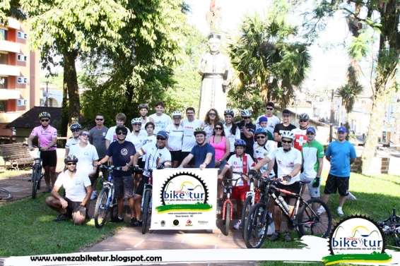 Projeto de cicloturismo em Nova Veneza