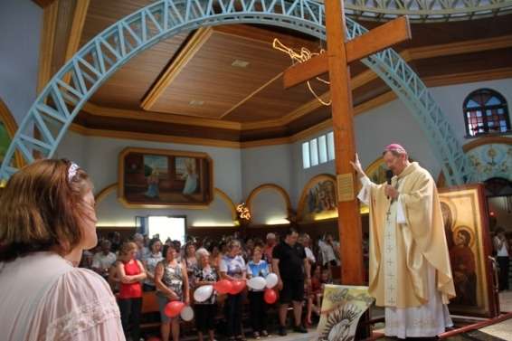 Cruz Peregrina já passou por Nova Veneza 19 Cruz Peregrina já passou por Nova Veneza