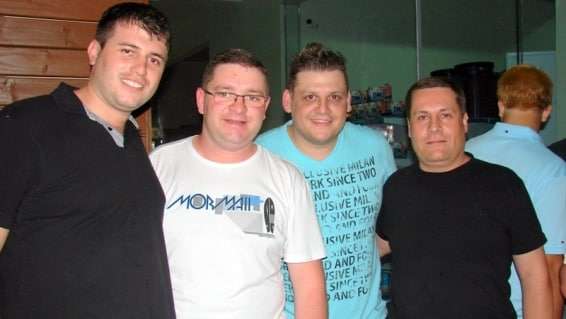 Encontro de amigos em São Bento Baixo comandado pelo músico Neguinho.