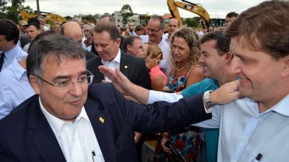 Com Colombo, Prefeito e vice tratam de obras para Nova Veneza