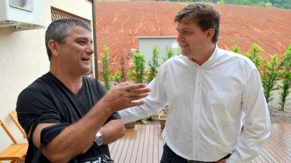 Árbitros da FCF são recebidos em Nova Veneza 3 Árbitros da FCF são recebidos em Nova Veneza