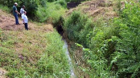 Prefeitura de Nova Veneza estuda alternativa para escoamento das chuvas