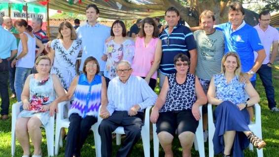 Família de Hercilio Damiani celebra 93 anos de seu patriarca