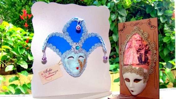 Artesãs iniciam montagem das máscaras do Carnevale di Venezia