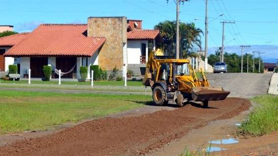 Ruas do Distrito do Caravaggio recebem manutenção