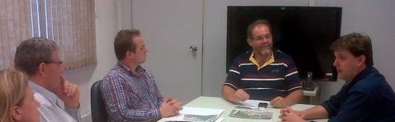 Lideranças de Nova Veneza buscam recursos em Florianópolis 1 Lideranças de Nova Veneza buscam recursos em Florianópolis