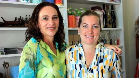 “Leve Nova Veneza” é reinaugurada, trazendo muitas novidades 2 Margaret Ostetto e Franciele Mazzorana
