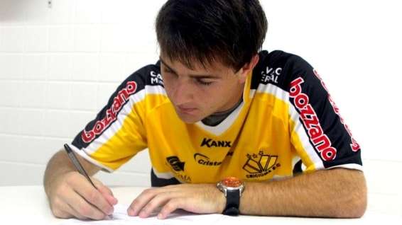 André Gava assinou um novo acordo com o Tigre. Foto: Fernando Ribeiro/Criciúma E. C.