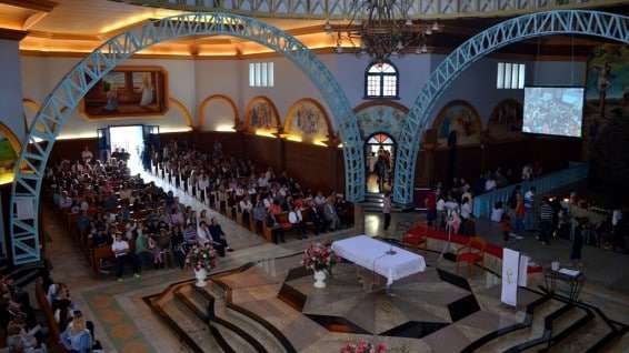 Milhares de fiéis acompanham 62ª Festa de Nossa Senhora do Caravaggio 15 Milhares de fiéis acompanham 62ª Festa de Nossa Senhora do Caravaggio
