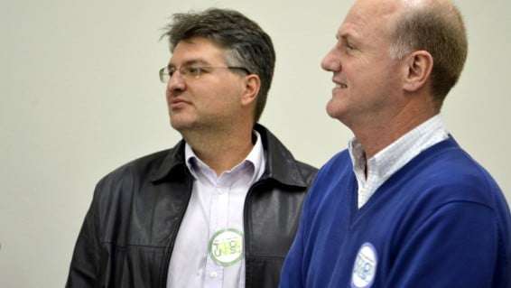 Gildo Volpato e Márcio Fiori são reeleitos como reitor e vice da Unesc