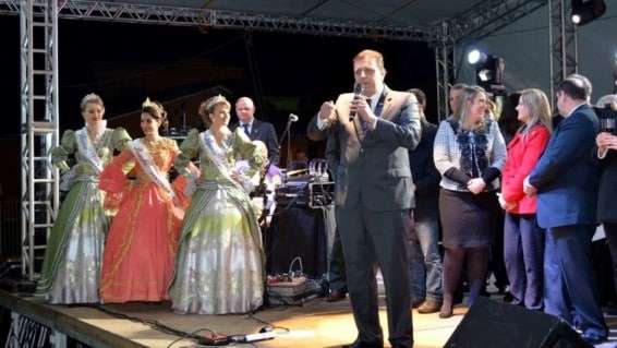 Virada da polenta abre oficialmente 9ª Festa da Gastronomia 1 Virada da polenta abre oficialmente 9ª Festa da Gastronomia