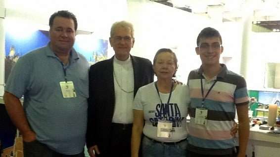 Stand de Nova Veneza é um dos mais visitados na Jornada Mundial da Juventude 2 Stand de Nova Veneza é um dos mais visitados na Jornada Mundial da Juventude