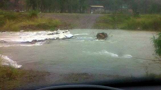 Chuva deixa famílias isoladas em Rio Cedro Alto, Nova Veneza 1 Chuva deixa famílias isoladas em Rio Cedro Alto, Nova Veneza