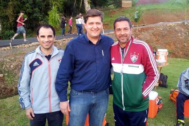 Fluminense elogia recepção em Nova Veneza 1 Fluminense elogia recepção em Nova Veneza