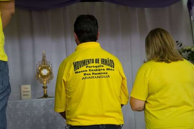 Confraternização do Movimento de Irmãos é encerrada com missa 16 Confraternização do Movimento de Irmãos é encerrada com missa