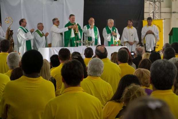 Confraternização do Movimento de Irmãos é encerrada com missa 2 Confraternização do Movimento de Irmãos é encerrada com missa